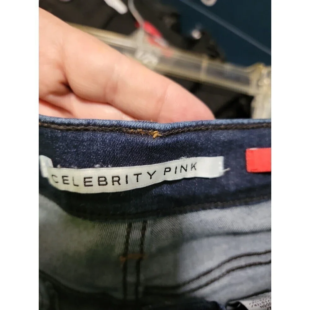Celebrity Pink Curvy Mid-Rise Jeans, The Deb, Size 1/25